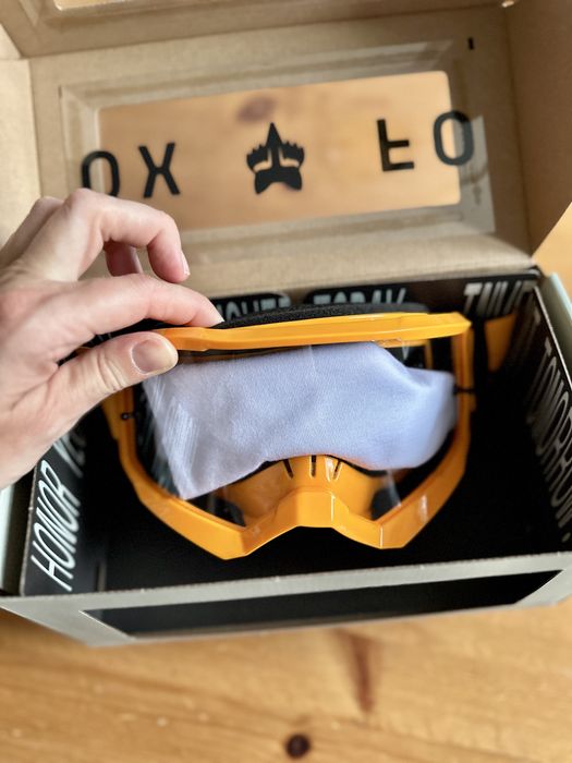 Gogle FOX Main Core Goggle TANGERINE