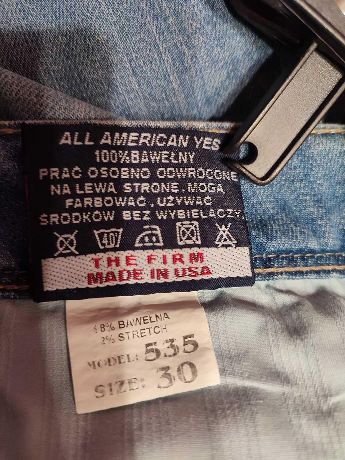 Spódnica dżinsowa jeansowa 30 M 38 All american Yes nowa