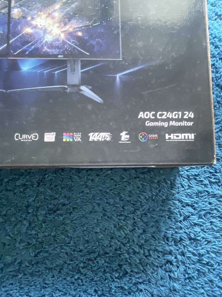 Monitor gaming AOC CURVO 144Hz 1ms