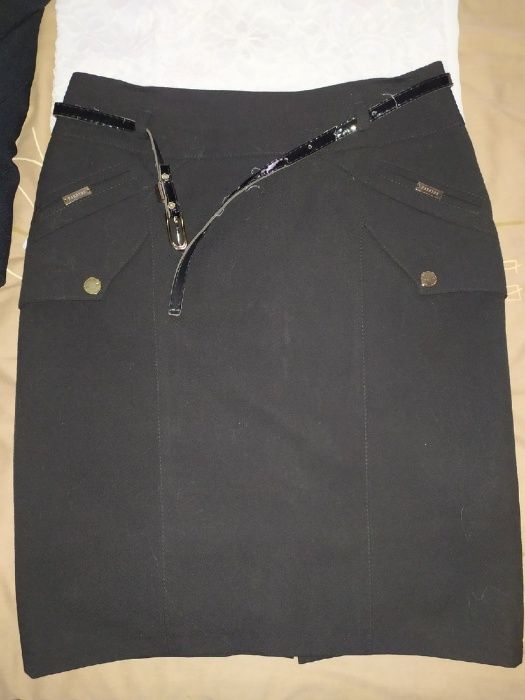Школьный пиджак, юбка и блуза (размер 40-42)