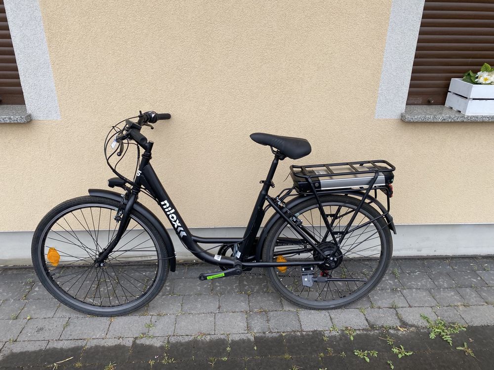 Miejski rower elektryczny ze wspomaganiem Nilox J5, 26"