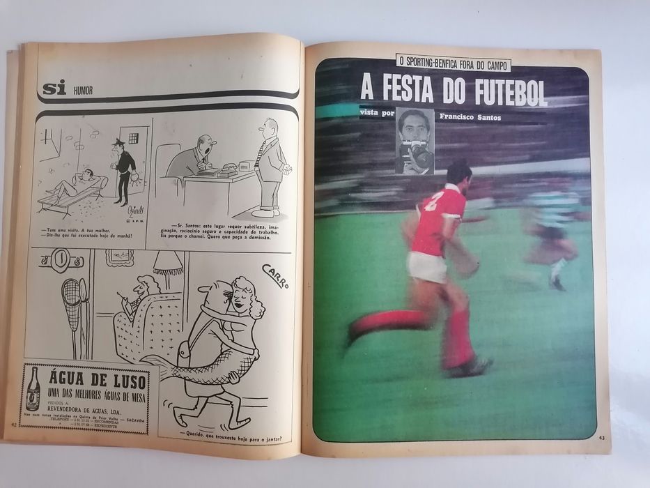 Revista ilustrada O Século, n ° 1663 edição de 1969.