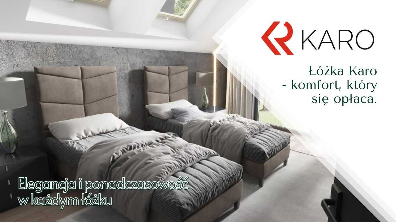 Materac kieszeniowy POCKET 70/80/90/100/140/160/180x200 KARO PREMIUM