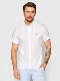 Мужская рубашка Tommy Hilfiger Travel Oxford Slim Fit Оригинал