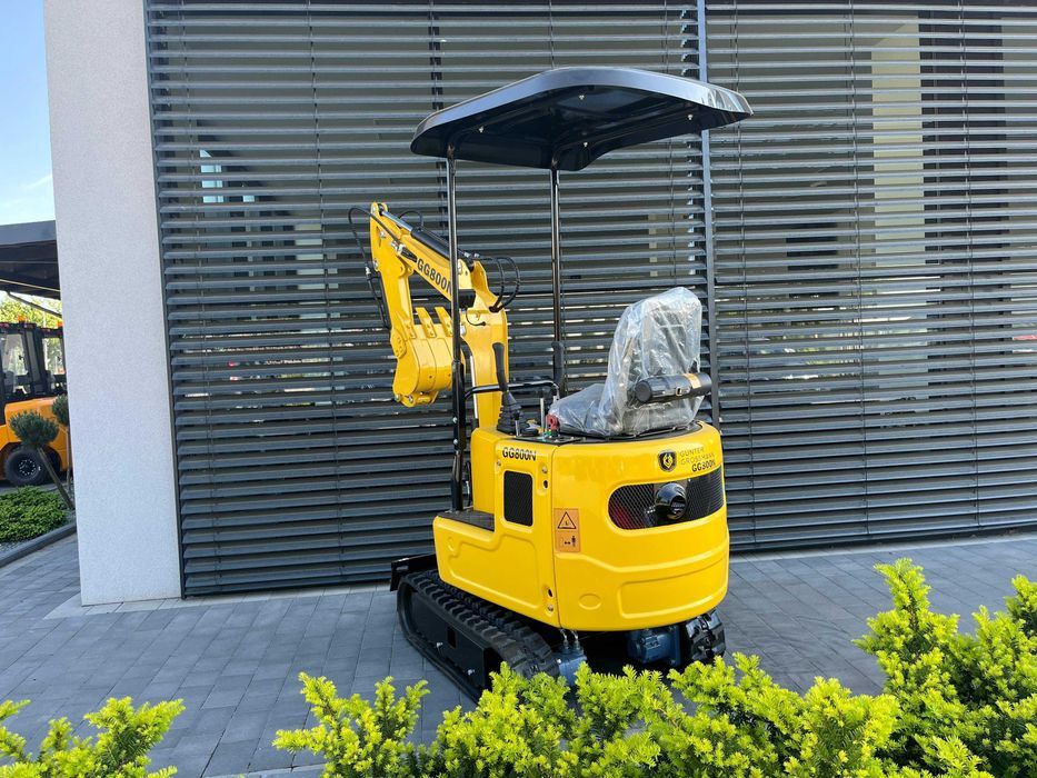 Minikoparka Gunter Grossmann GG800N. Nowa. Dostawa cała Polska