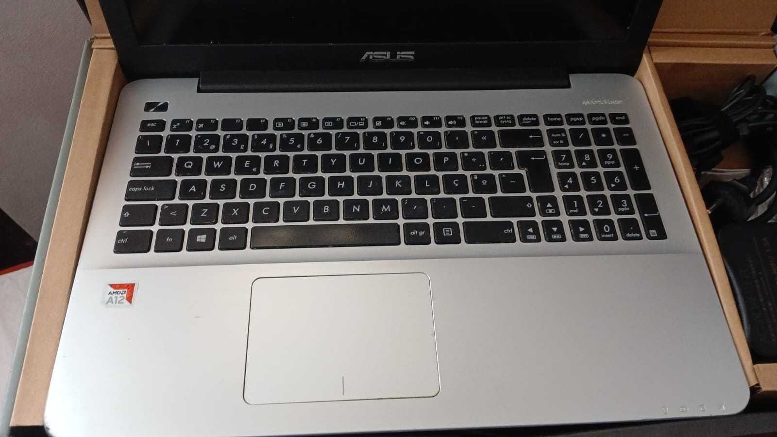 Asus K555Q/A12-9720P/8GB RAM/256GB SSD/15"/W10