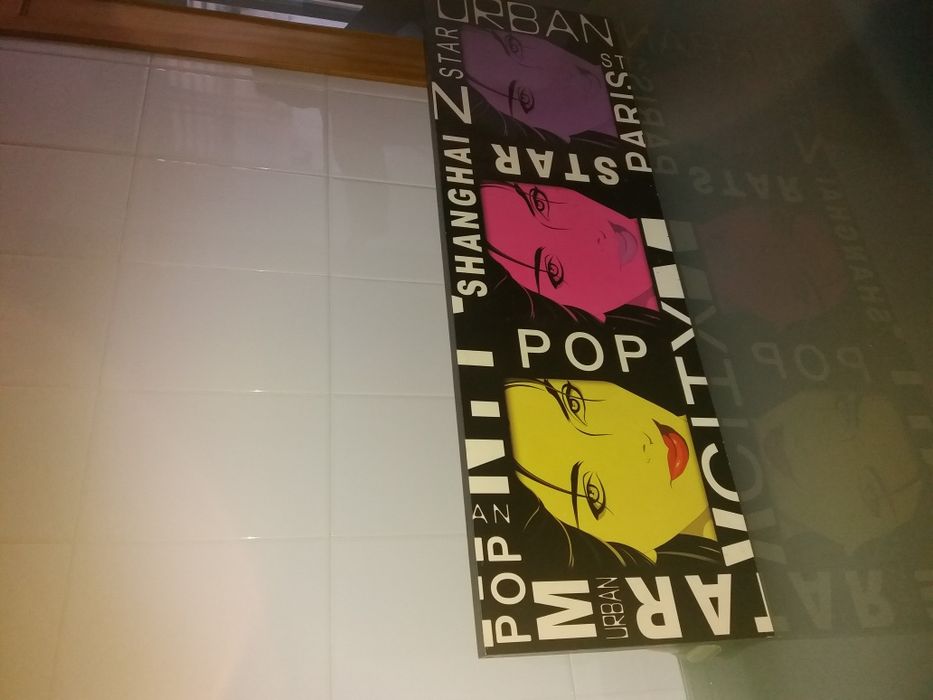 Tela decorativa com a medida 1,20 x 40