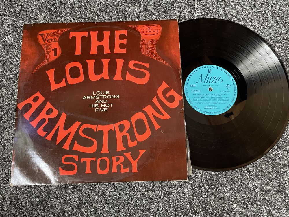 The louis armstrong story vol 1 winyl