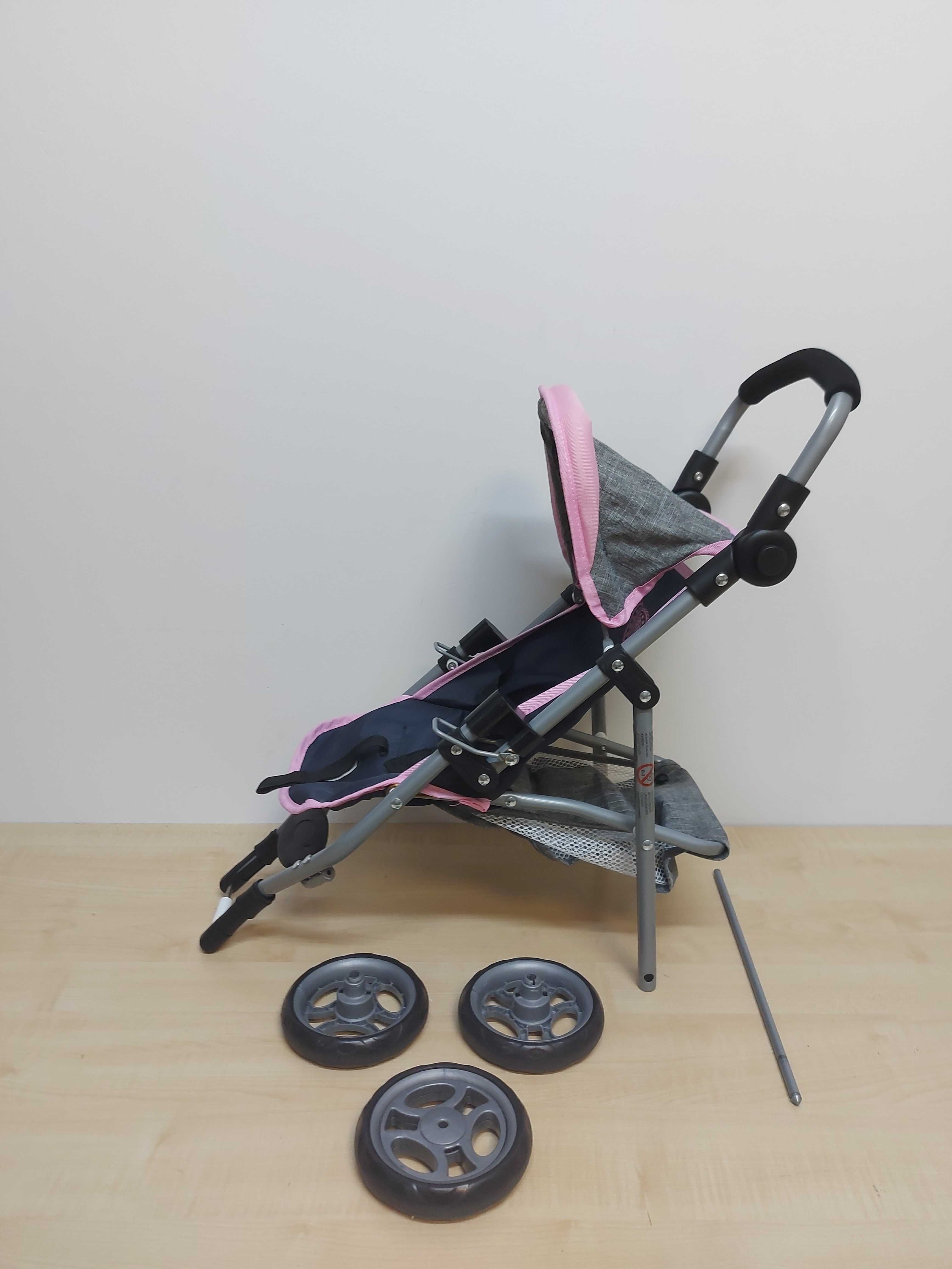 Wózek dla lalki spacerówka Bayer Chic Melange 612-15 F/W276