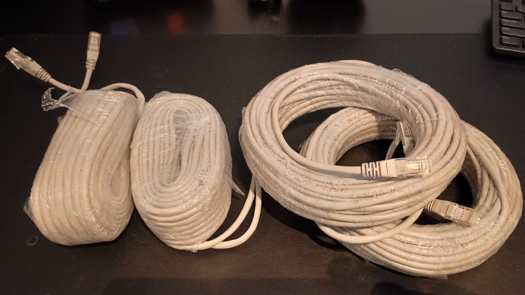 3 x17,5m przewodu internetowego LAN RJ45