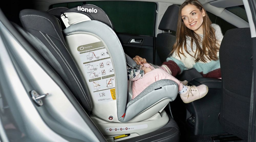 NOWY Fotelik samochodowy Lionelo OLIVER Isofix lub pasy 9-36 kg