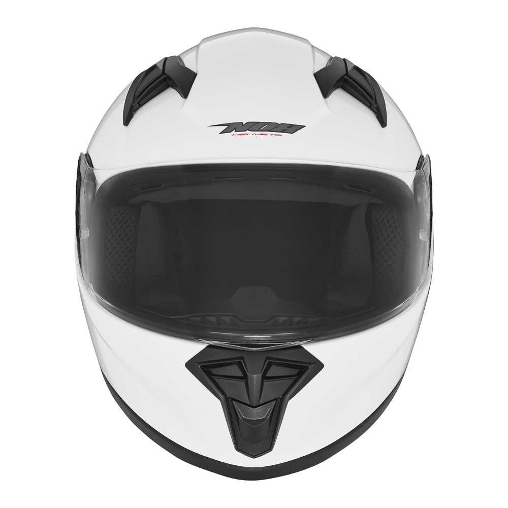 Kask Dziecięcy Junior NOX Biały i Czarny Na motor ATV Quad Cross