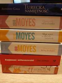 Zestaw 6 książek wyd. kieszonkowe Jojo Moyes Schmitt kobieta w lustrze
