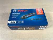 Akumulatorowy wkrętak Bosch Go 2.0 w walizce
