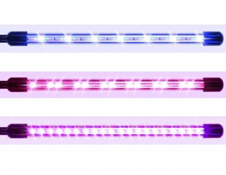 Lampa do Uprawy Wzrostu Roślin Panel x 4 Timer dla Doświetlania Pilot