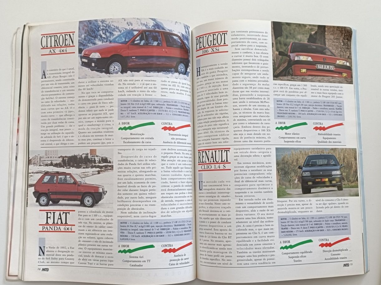 Auto Catalogo Turbo revista ano 92/93