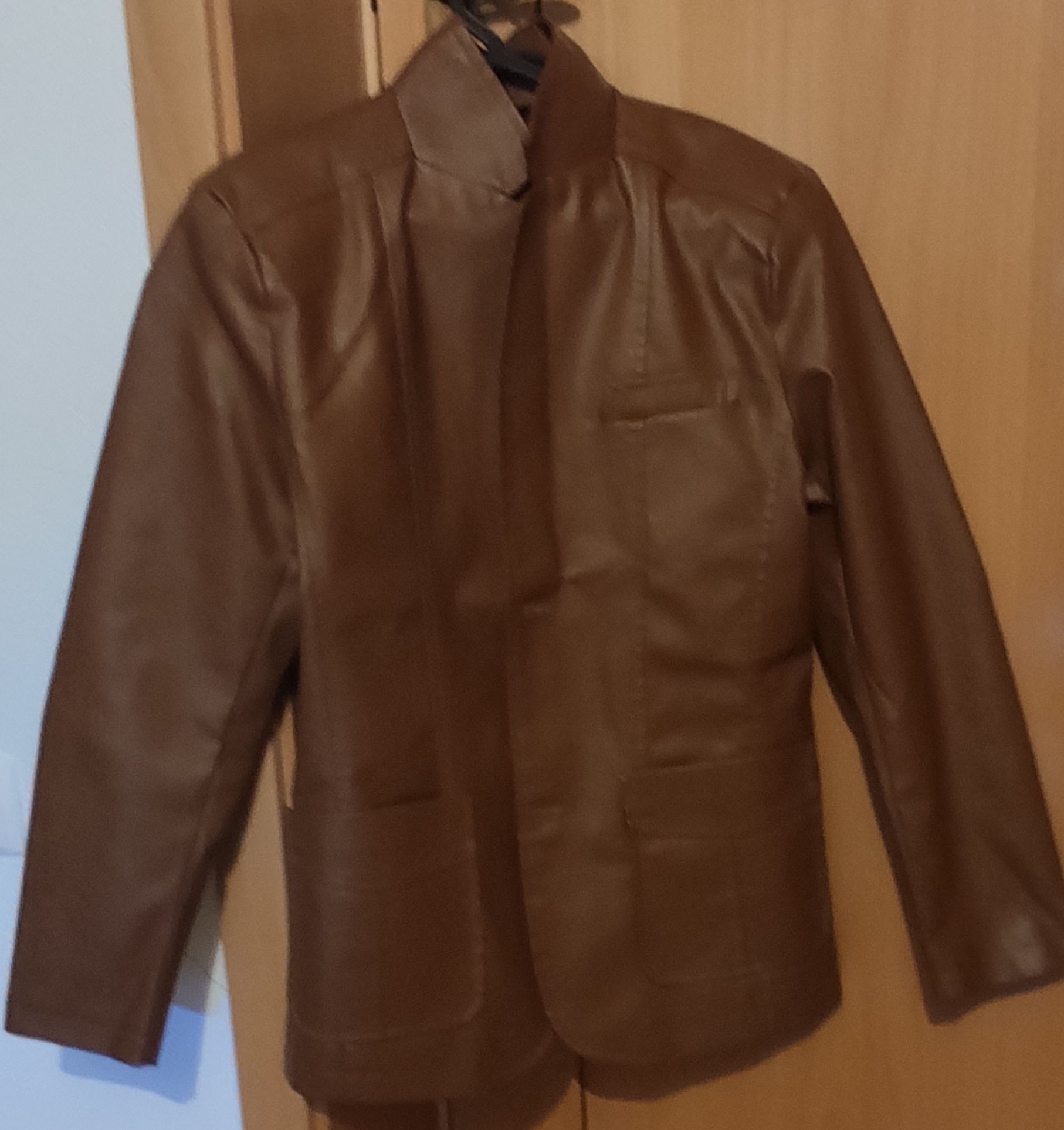 Gabardine castanho para homem