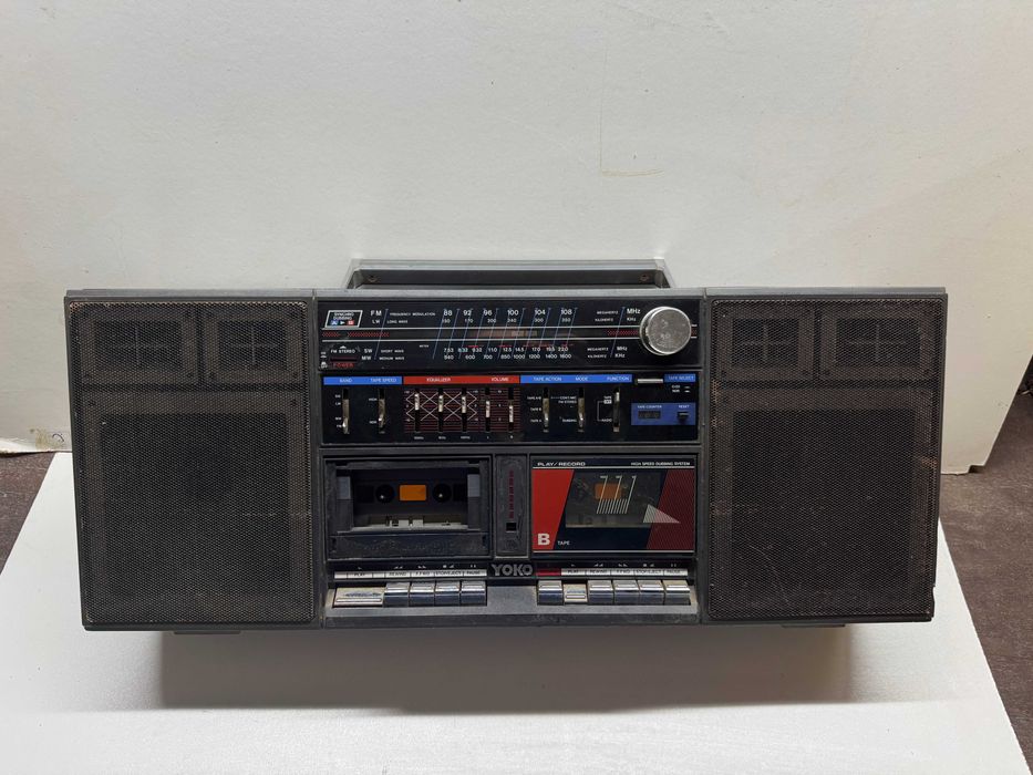Aparelhagem Rádio Estéreo YOKO -  Vintage Anos 80
