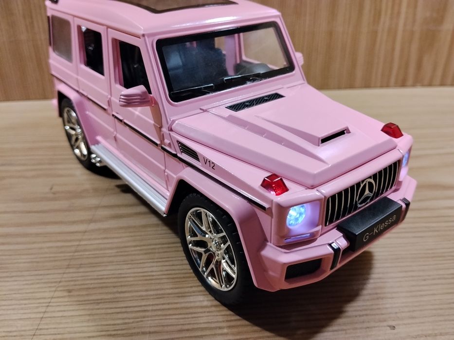 Модель mercedes-benz g63 гелик автоэксперт 1:24 металл свет звук инерц