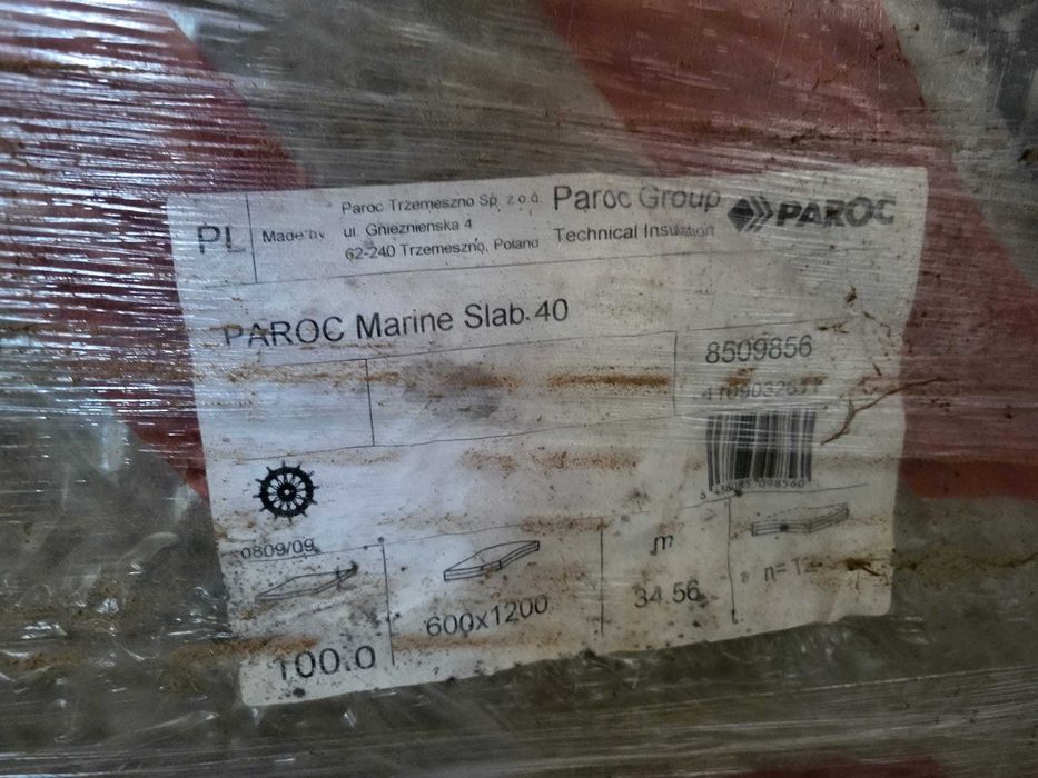 Wełna mineralna PAROC Marine Slab