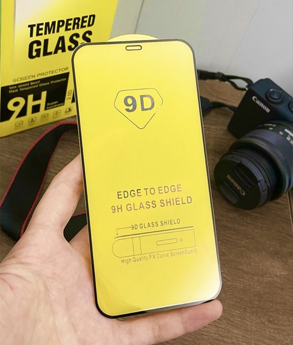 Захисне скло для IPhone 13/13 Pro/14 | Всі моделі | 9D Full Glue