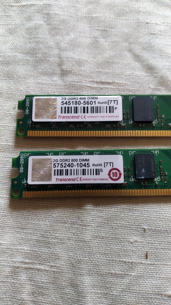 Оперативная память DDR2 Transcend-2ггб