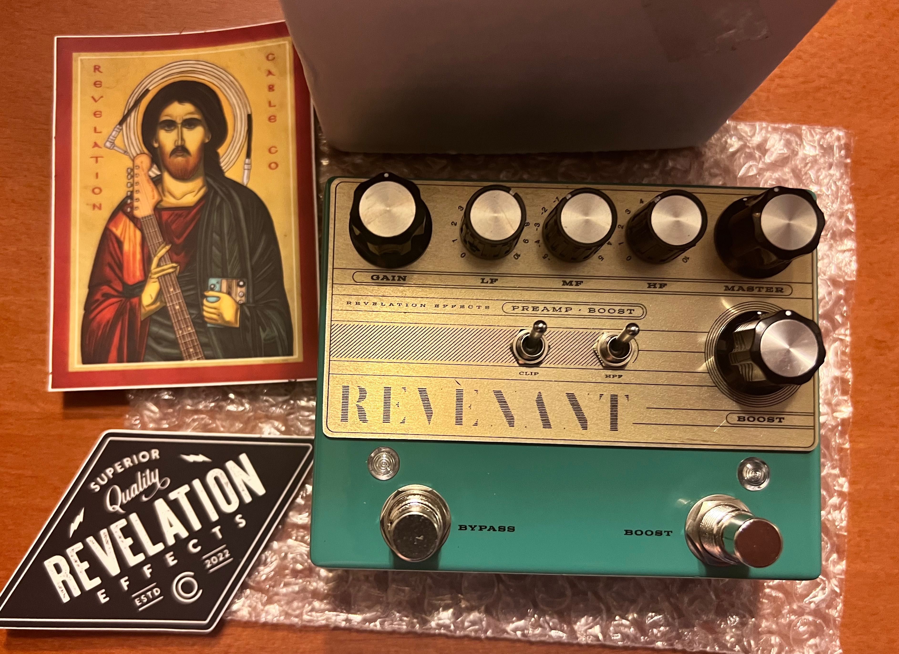 Revelation Effects - Revenant Preamp-Boost (Made In Canadá)