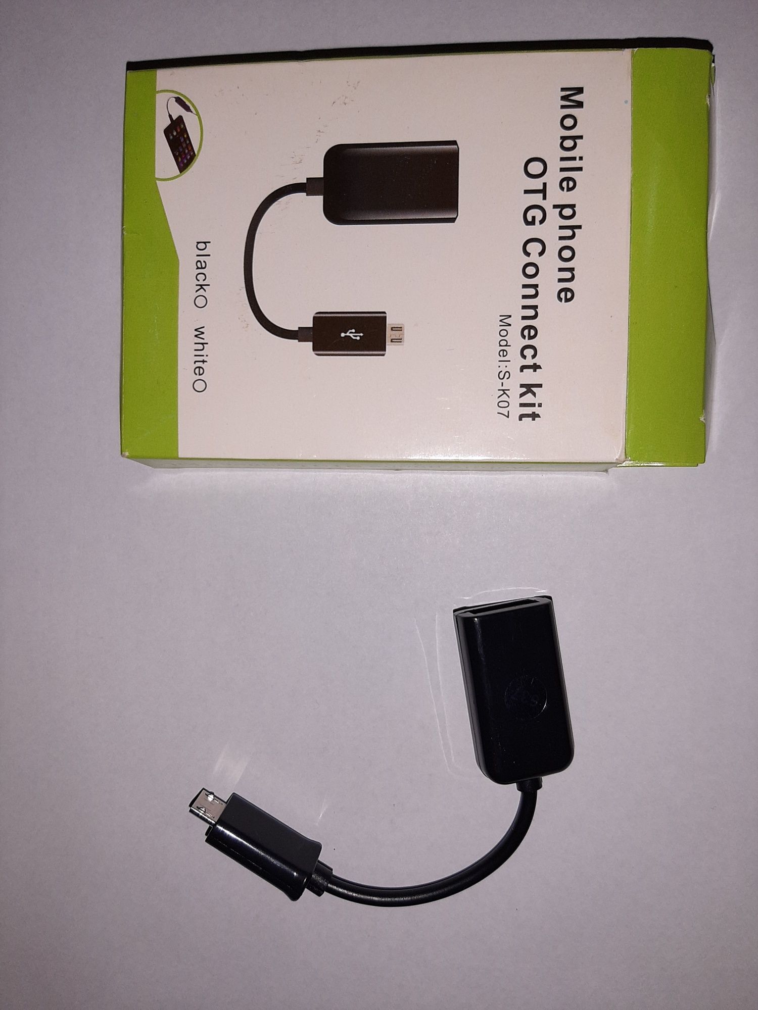 Кабель-переходник MicroUSB на USB (OTG-адаптер)