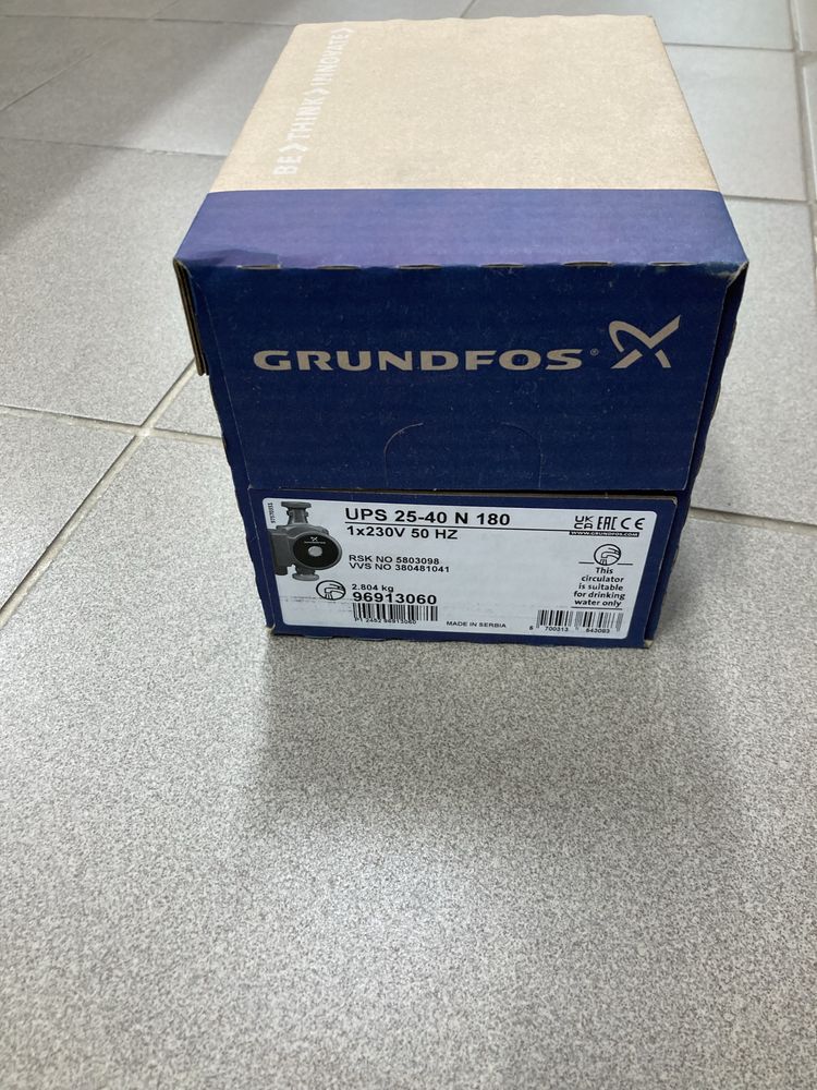 Pompa cwu Grundfos UPS 25-40 N 180