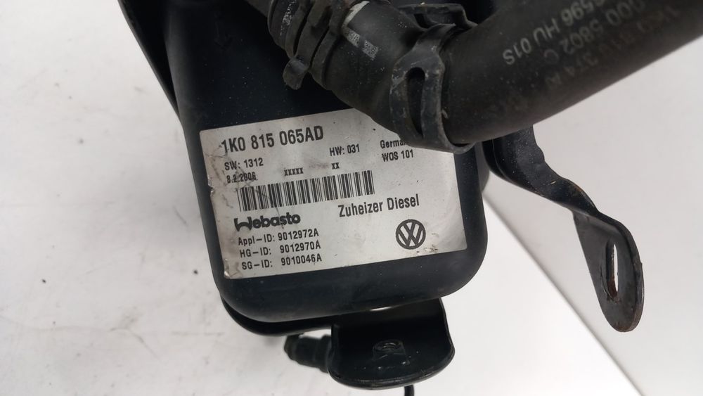 Vw Touran I  Nagrzewnica Ogrzewanie Webasto 1K0815065Ad