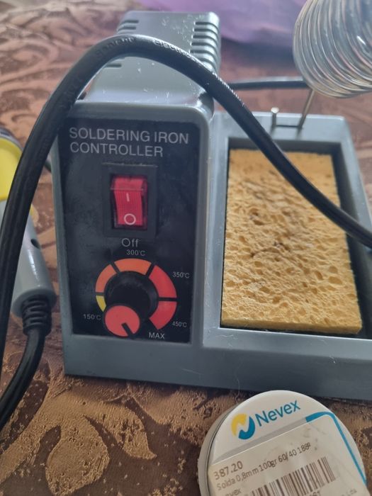 Aparelho soldar eletrónica como novo