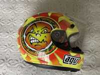 Kask Agv GRID w malowaniu Sun and Moon  vr46 Valentino Rossi rozmiar L