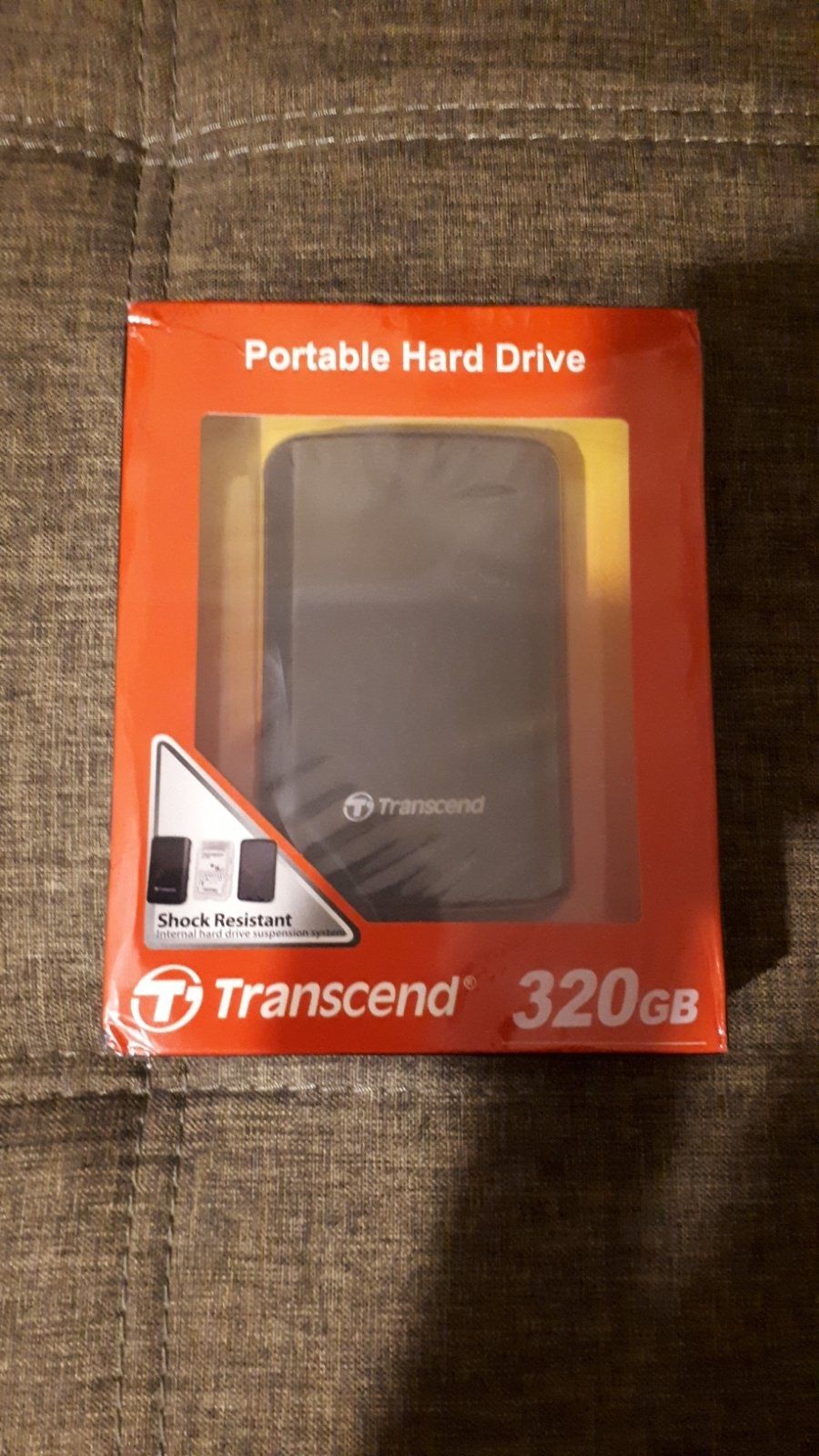 Зовнішній диск Transcend 320Gb