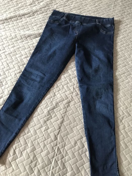Spodnie damskie  jeansowe Zentex elastyczne 44/46