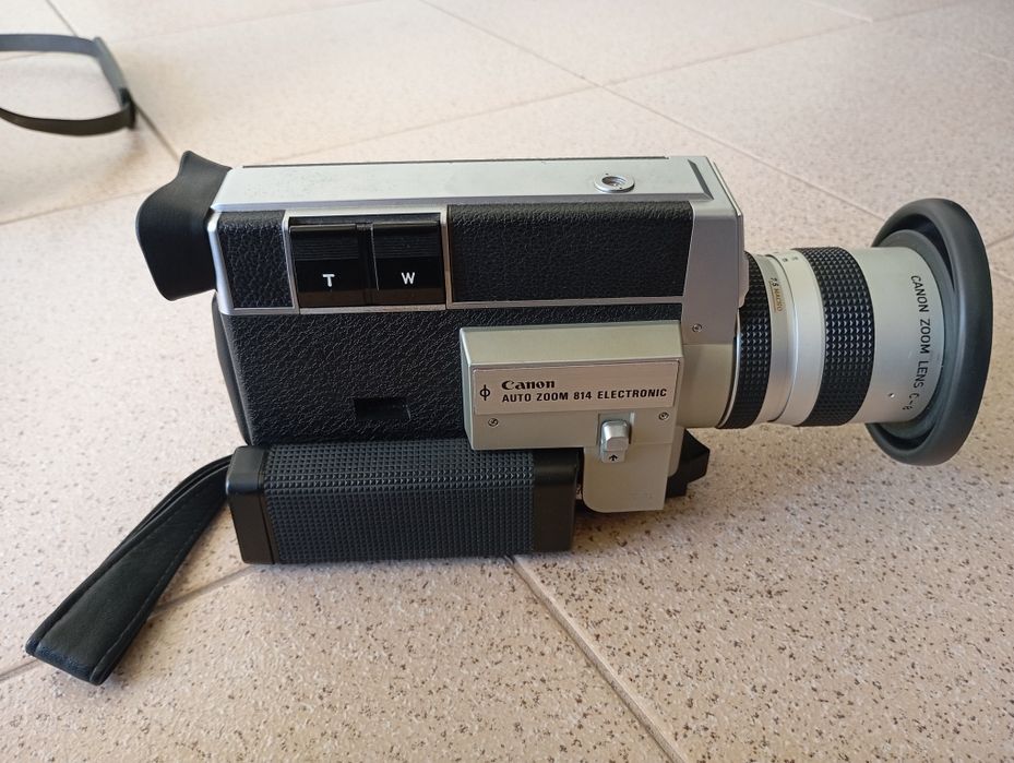 filmadora canon auto zoom 814 electrónica