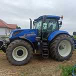 New Holland T7260  260 koni, Przedni TUZ, GPS szerokie ogumienie, komplet zaczepów