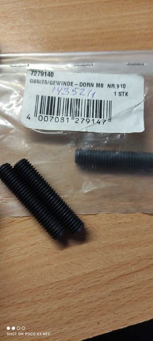 Різьбовой шток для заклепочника GESIPA GBM95 Art. 1435209, 1435211