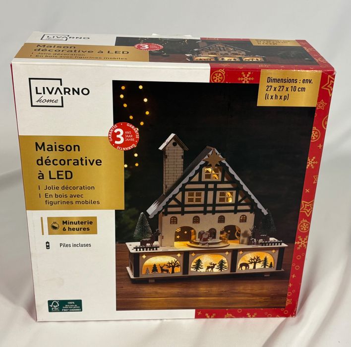 Domek ozdoba Świąteczna