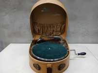 Unikatowy Gramofon Patefon Walizkowy Telefunken Lido Vintage Lata 50