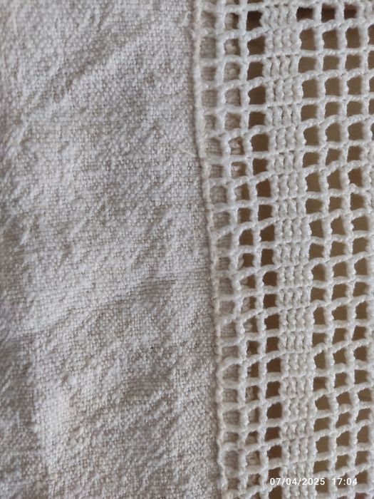 Colcha de cama em crochê