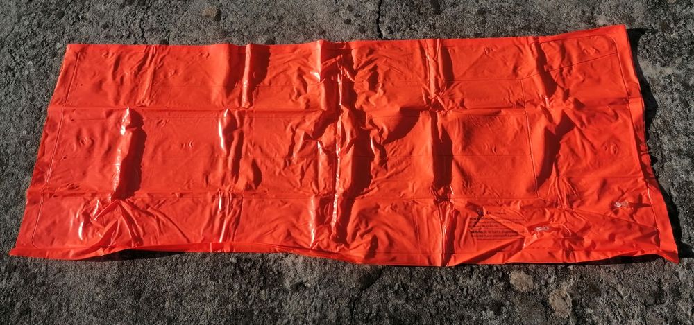 Colchão piscina laranja