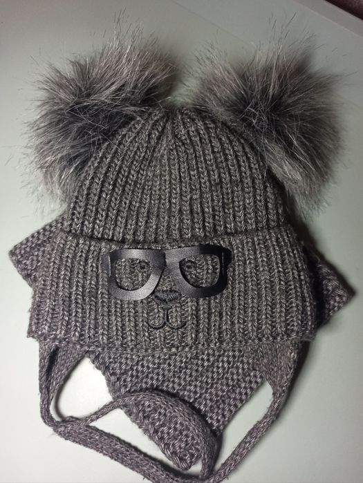 Зимова шапка та хомут 44-48 см