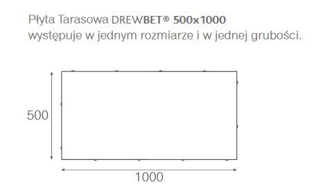 Duża płyta tarasowa MF kostka brukowa Drewbet śląksie, opolskie HIT !