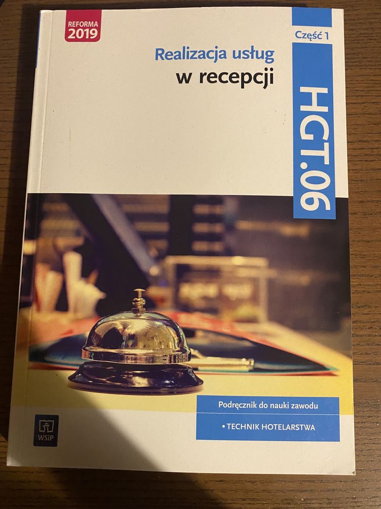 Książka realizacja usług w recepcji hgt.06