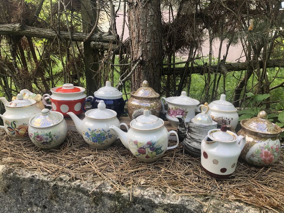 Все чайники и сахарницы по 50 гр