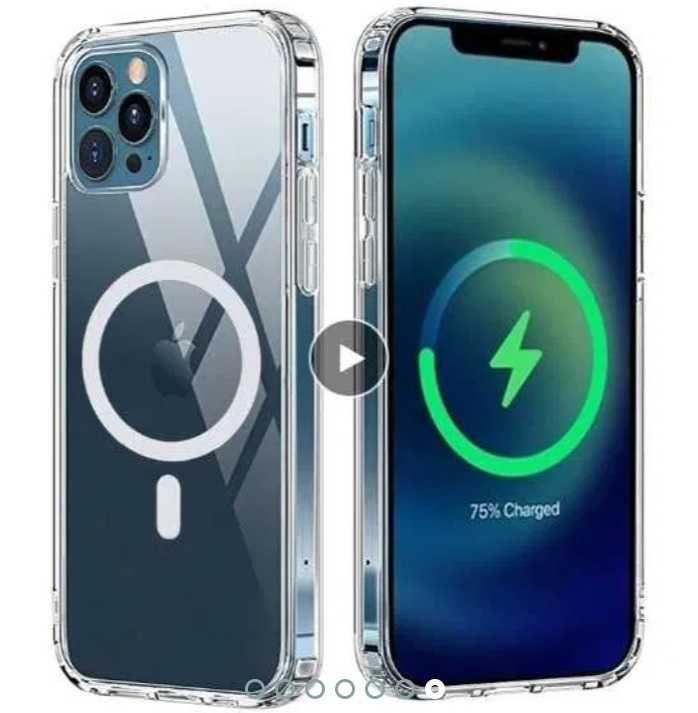 Iphone 13 Pro MAX  Case Pokrowiec Etui Silikon magnes Magsafe