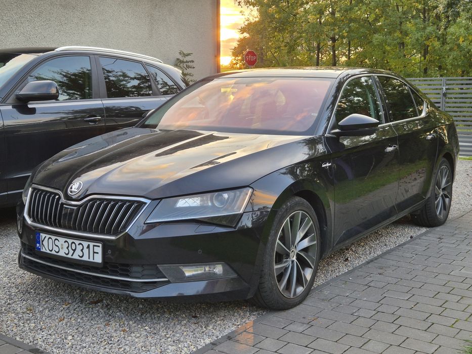 Skoda Superb L&K, DSG, navi, skóra, Canton, nowe turbo i dpf - zamiana