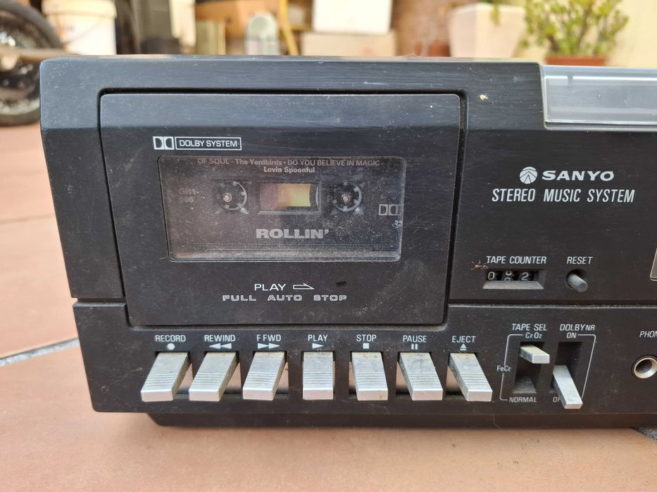 Gira Discos antigo Sanyo GTX 4575LZ