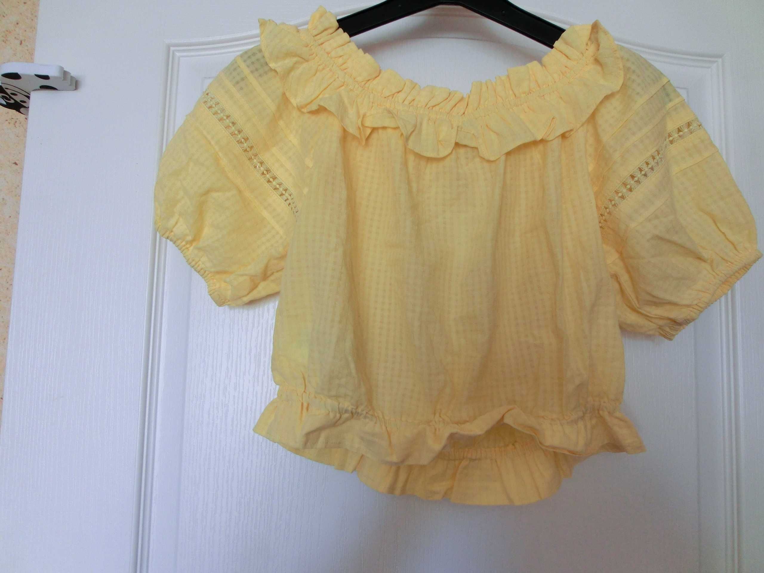 bluzka hiszpanka boho rozm.34