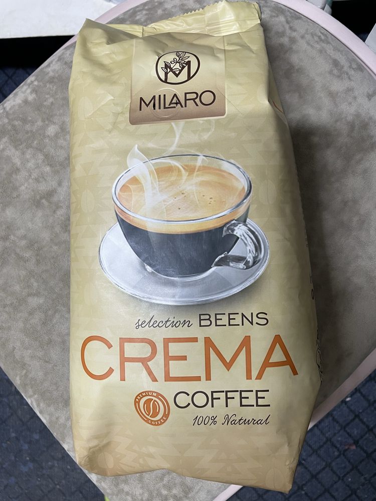 Кава зернова Milaro Crema